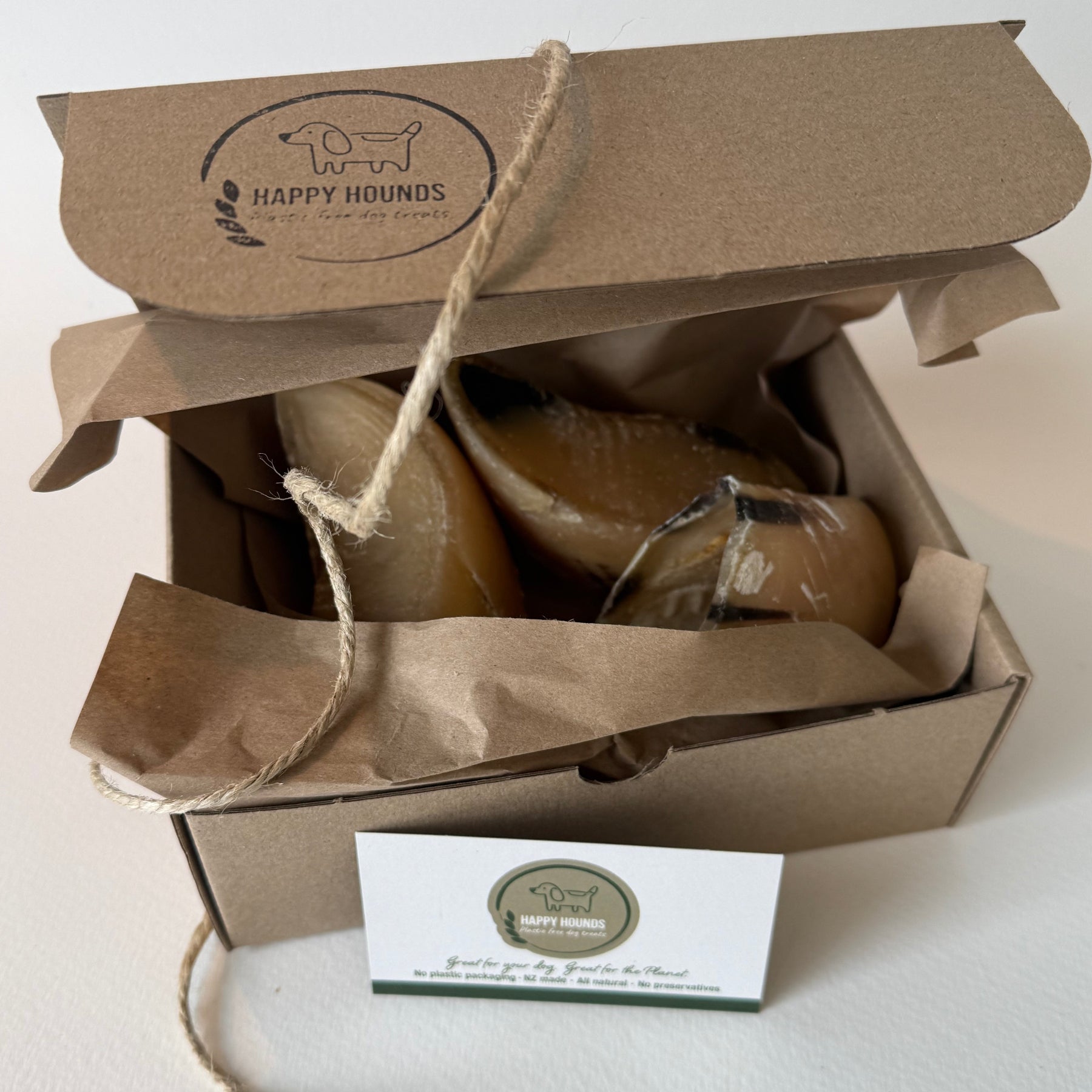 Durable Dried Beef Hooves Dog Chews | Happy Hounds NZ
