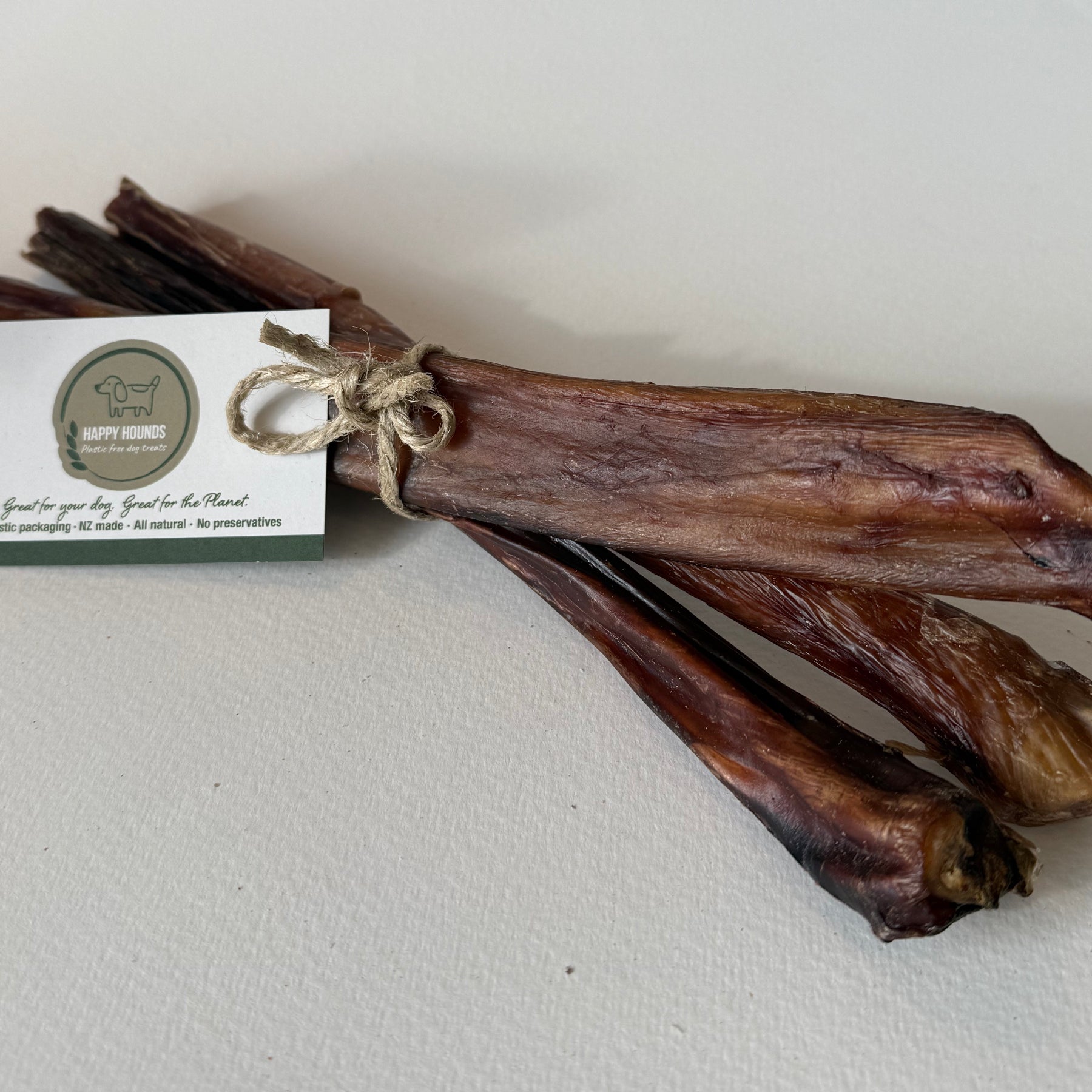 Premium Beef Bully Sticks for Dogs - 30cm | Happy Hounds NZ