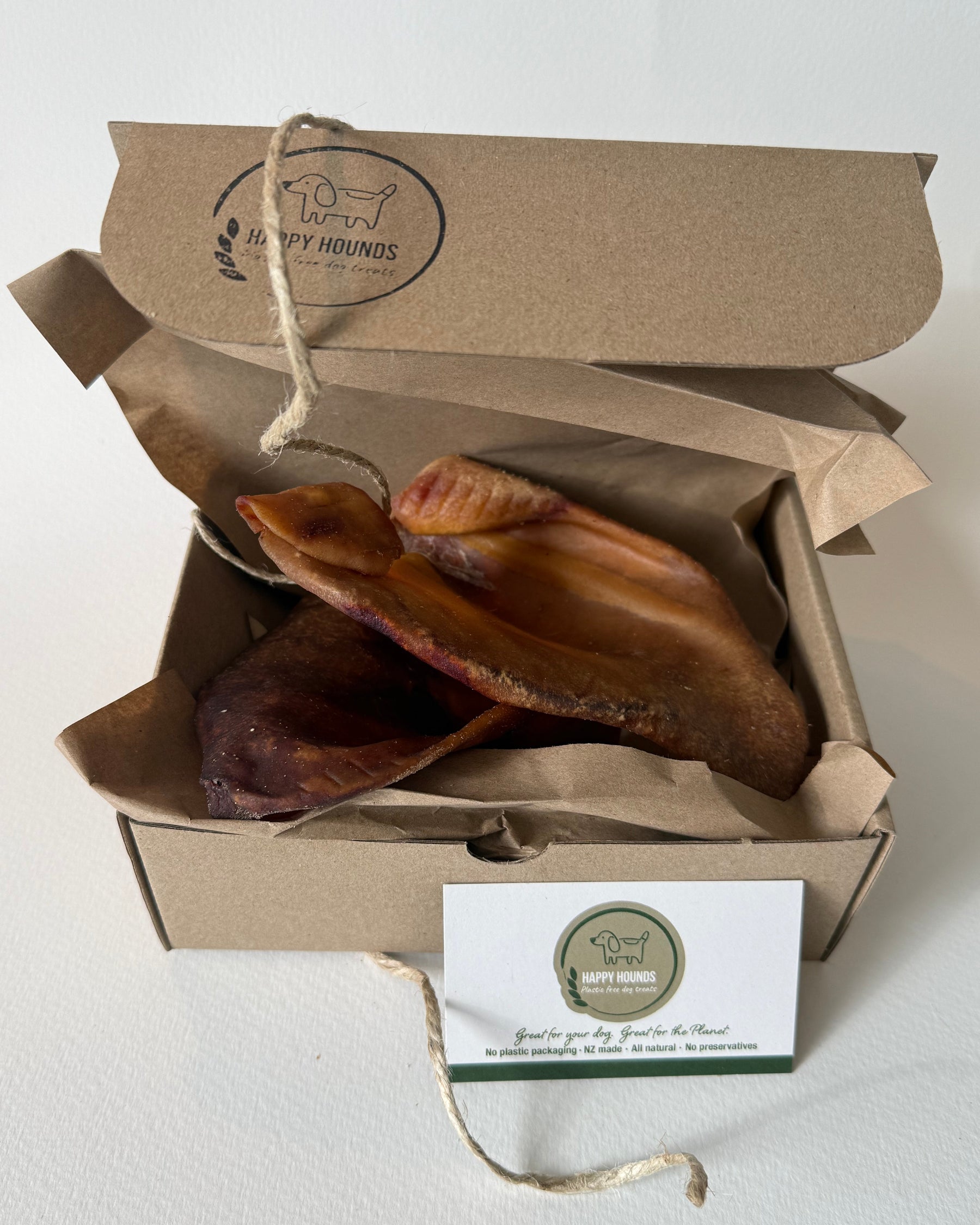 Ear Resistibles Dried Pigs' Ears | Happy Hounds NZ