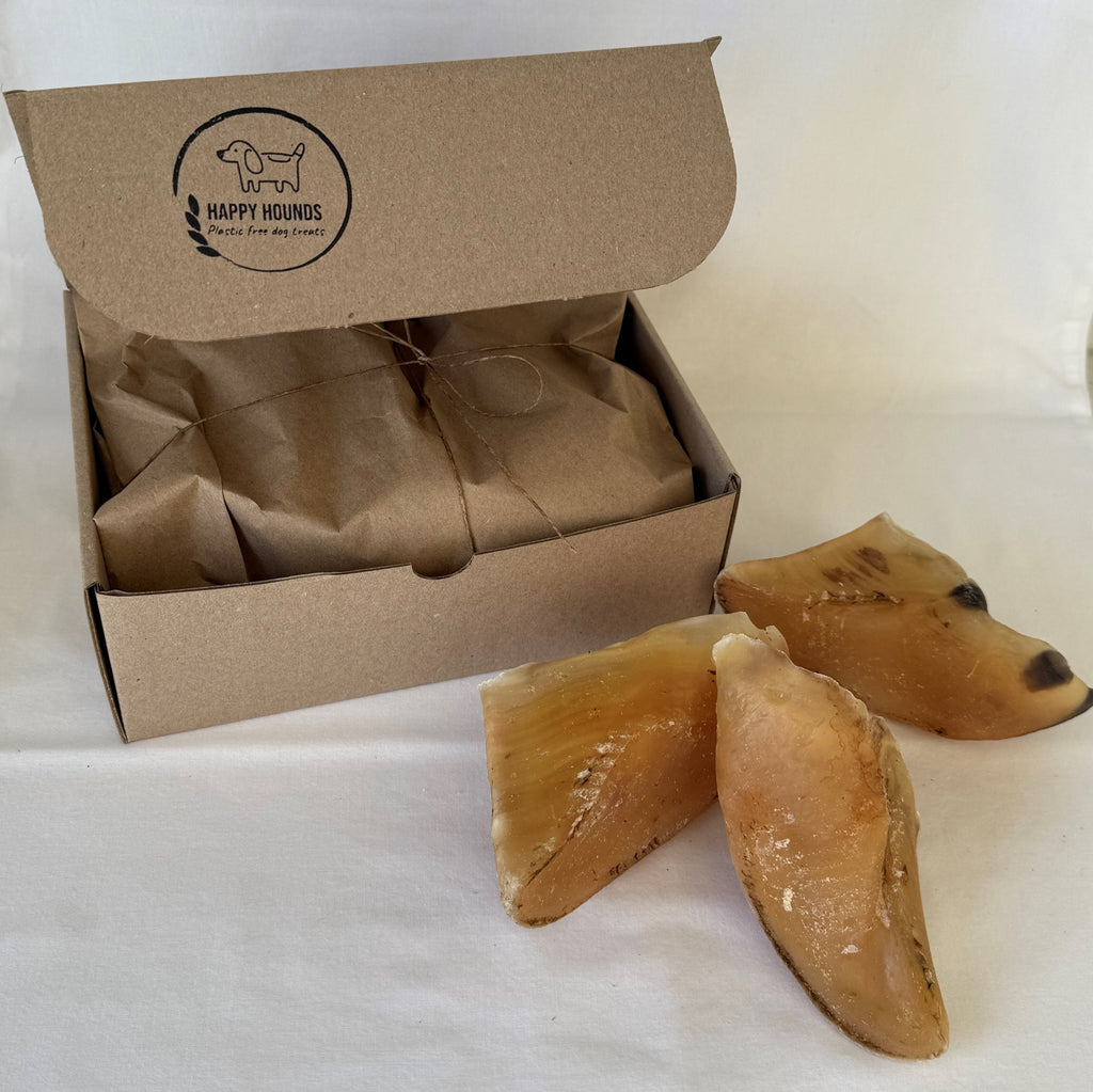 Durable Dried Beef Hooves Dog Chews | Happy Hounds NZ